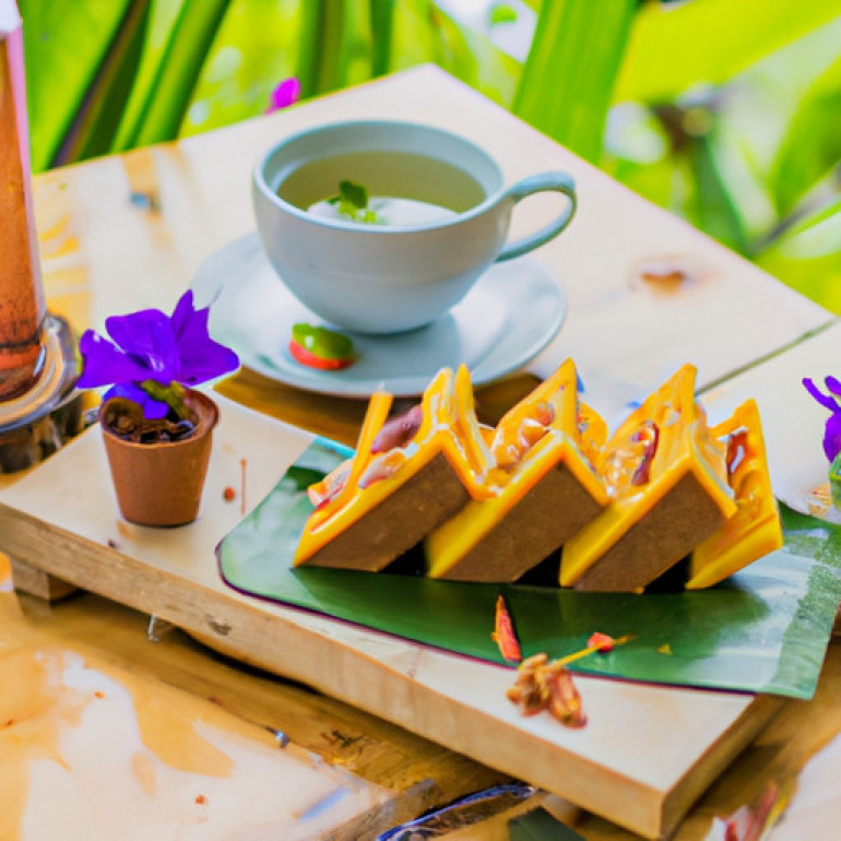 Tropical Tea Delight: A Refreshing Blend of Exotic Flavors