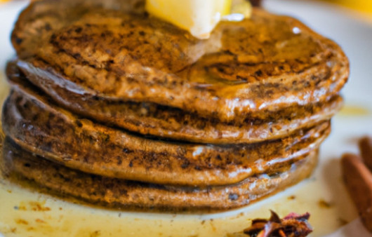 Ultimate Gingerbread Pancakes with Zesty Lemon Drizzle