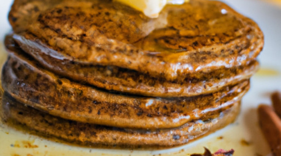 Ultimate Gingerbread Pancakes with Zesty Lemon Drizzle