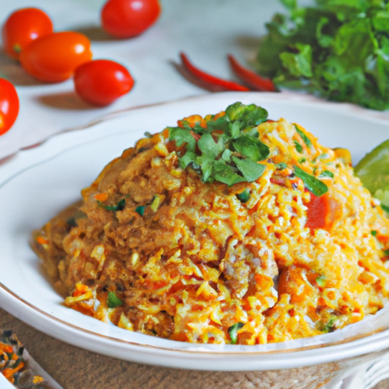 Delicious Saffron Chicken Pilaf: A Flavorful Twist