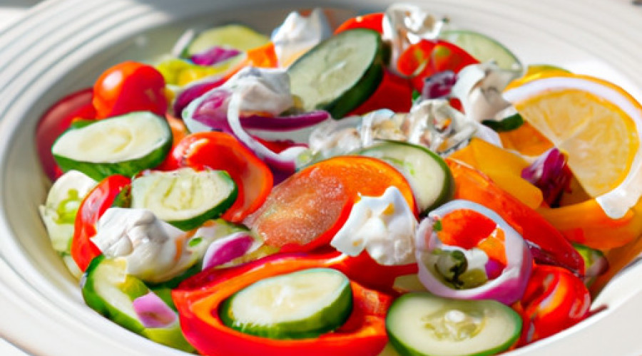 Delightful Garden Veggie Medley Salad