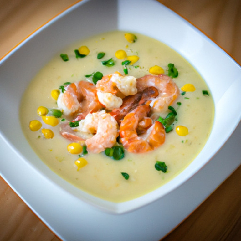 Scrumptious Leek, Potato, Shrimp, and Corn Delight