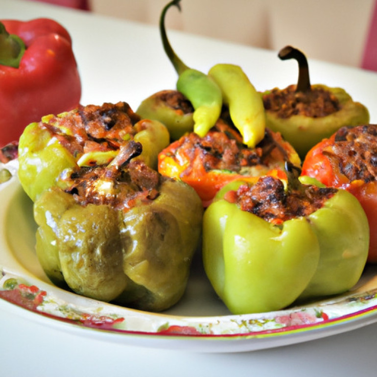 Savor the Best Stuffed Green Peppers Recipe