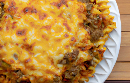 Savory Beefy Cheese Casserole with Noodles - A Flavorful Twist