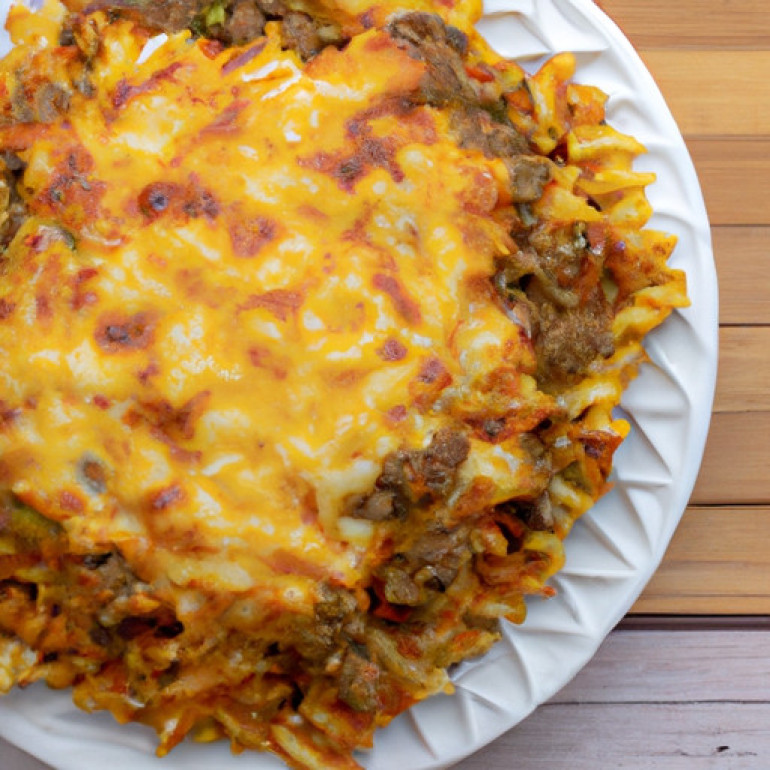Savory Beefy Cheese Casserole with Noodles - A Flavorful Twist