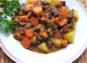 Savory Spiced Beef Veggie Stew: A Flavorful Twist