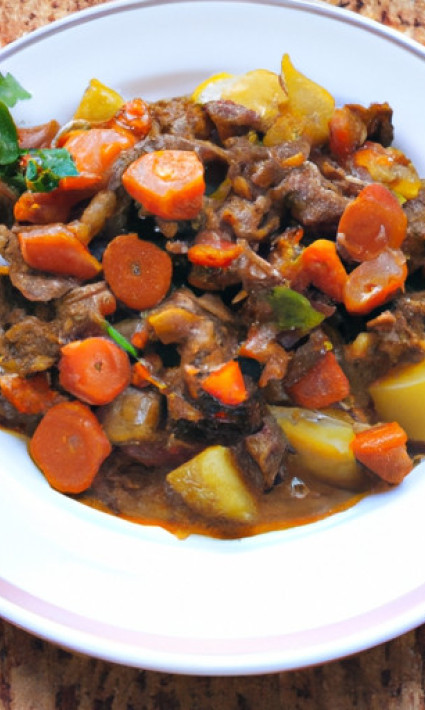 Savory Spiced Beef Veggie Stew: A Flavorful Twist
