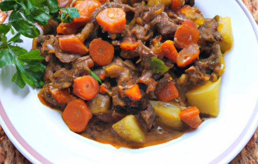 Savory Spiced Beef Veggie Stew: A Flavorful Twist
