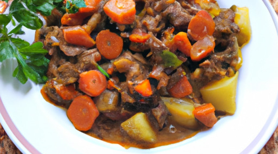 Savory Spiced Beef Veggie Stew: A Flavorful Twist