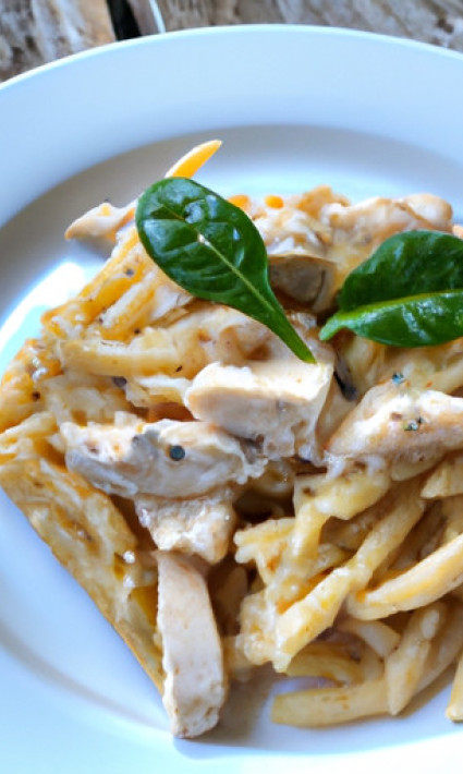 Creamy Chicken Pasta: A Delectable and Nutritious Dish