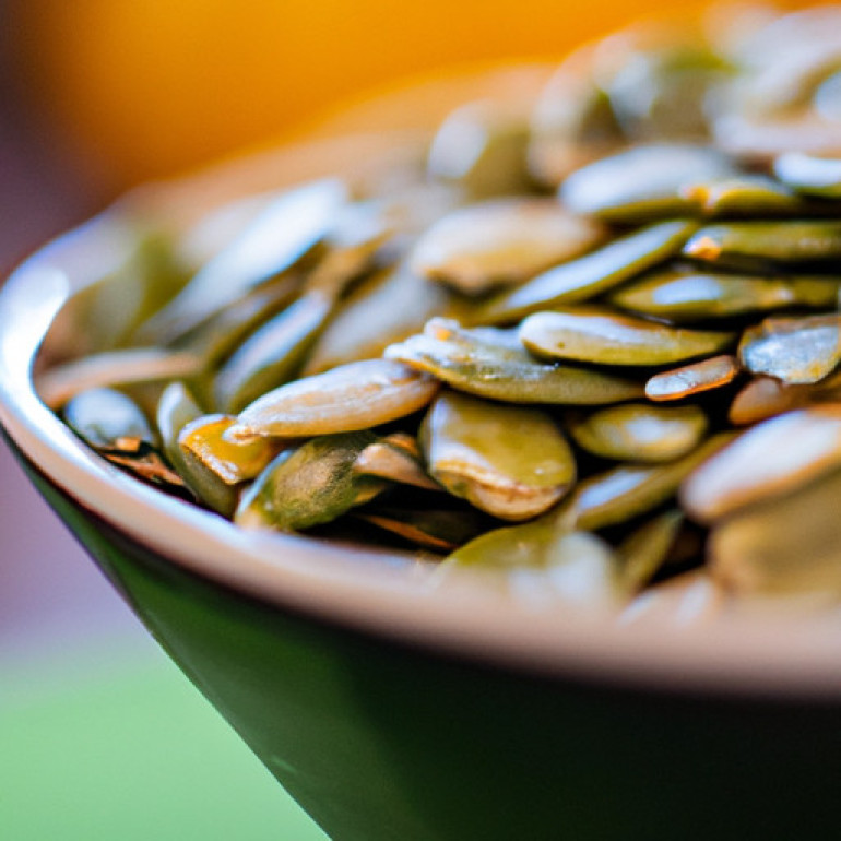 Satisfyingly Savory Roasted Pumpkin Seeds