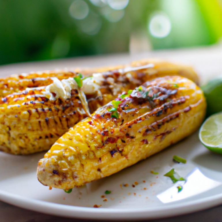 Savory Grilled Corn with Zesty Cilantro Lime Butter Twist