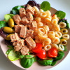 Savory Tuna Souvlaki Pasta Salad Recipe