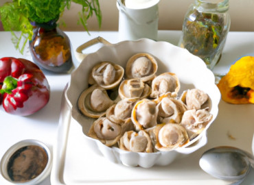 Satisfying Beef and Pork Pelmeni: A Russian Dumplings Delight