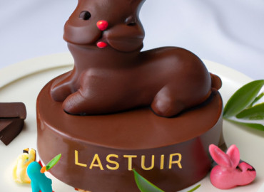 Decadent Chocolate Bunny Mousse Cake Recipe