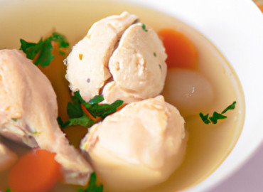 Heavenly Chicken Soup with Fluffy Matzo Balls: A Family Favorite