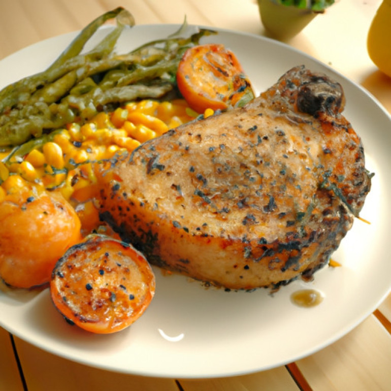 Savor the Flavor: Mom's Classic Corn Pork Chops