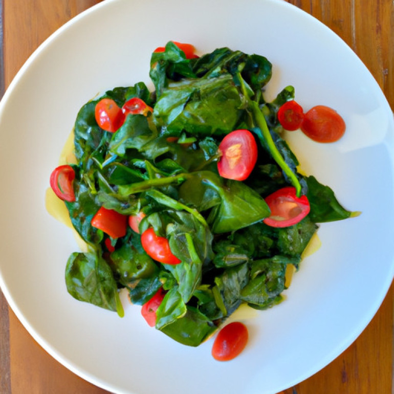 Savory Spinach-Stuffed Tomatoes by Ms. B