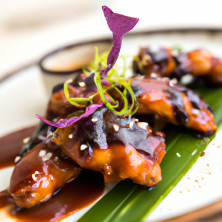Golden Glazed Chicken: A Chinese-Inspired Delight