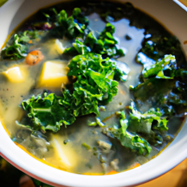 Savor the Refreshing Green Potato Soup