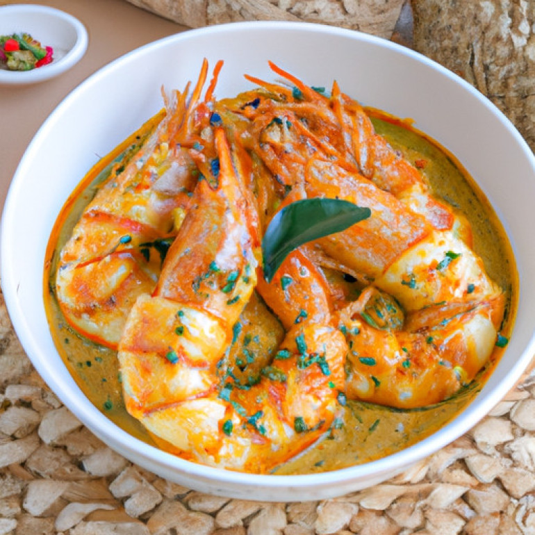 Creamy Coconut Prawn Delight
