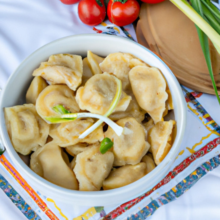 Savory Stuffed Dumplings: A Flavorful Ukrainian Delight