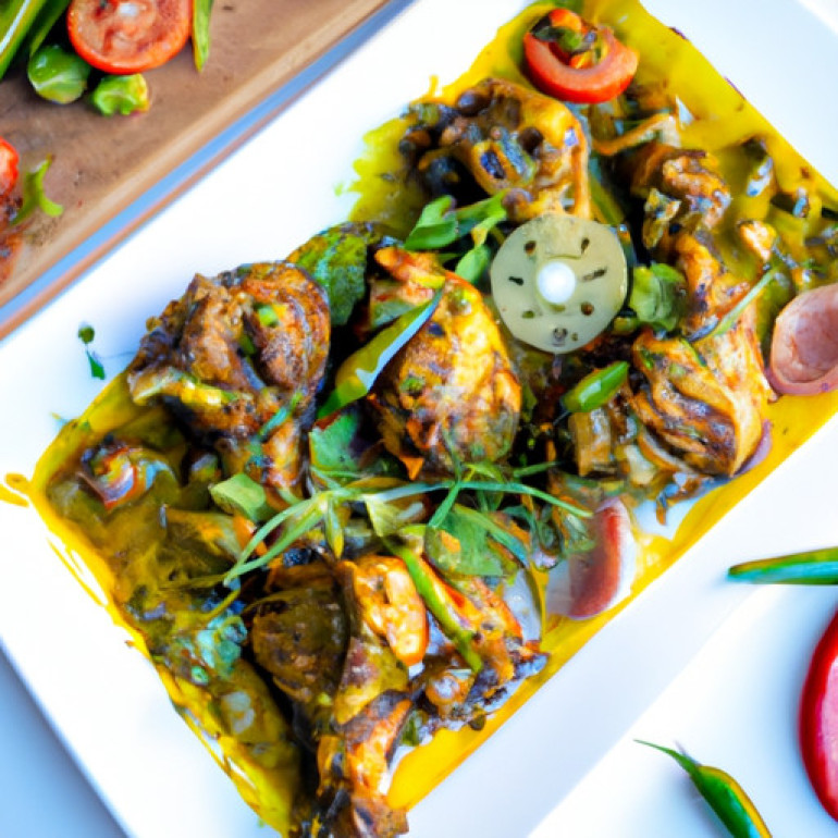 Savory Green Spice Chicken Recipe
