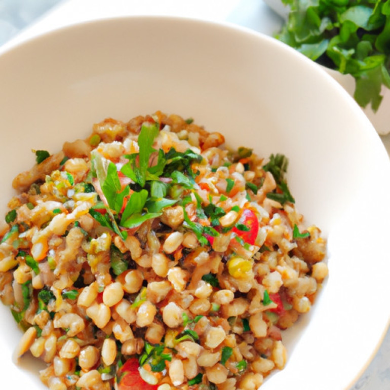 Savory White Bean Tabbouleh: A Refreshing Twist on a Classic Dish