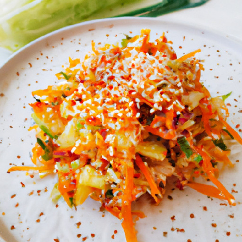 Zesty Asian Slaw: A Refreshing Twist