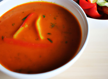 Savor the Savory: Roasted Red Pepper Tomato Soup