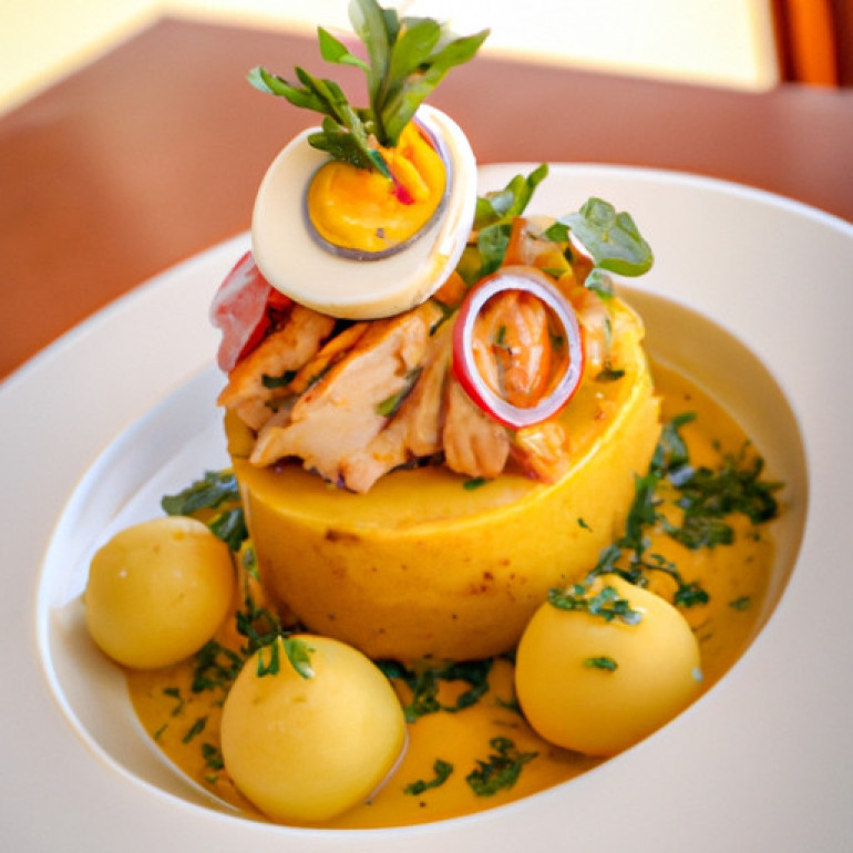 Savor the Ultimate Peruvian Creamy Chicken - Aji de Gallina Recipe