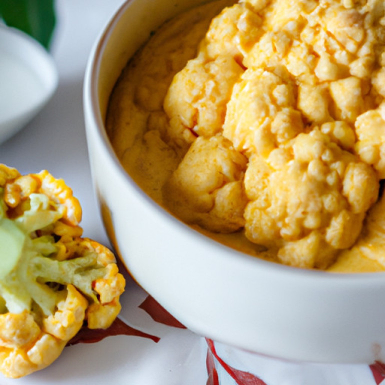 Deliciously Creamy Vegan Cauliflower Soup