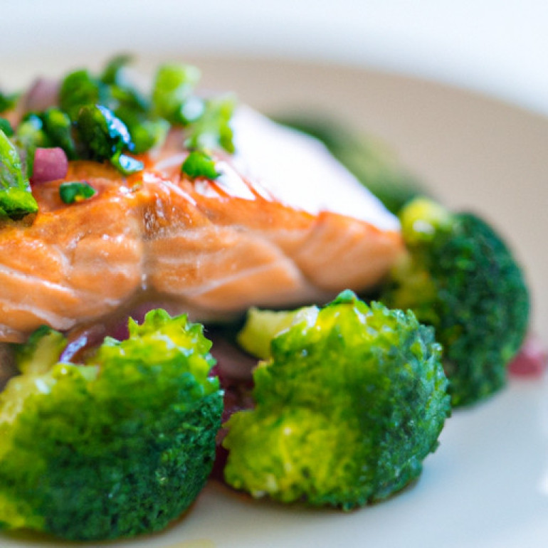 Ultimate Steamed Salmon with Green Goodness