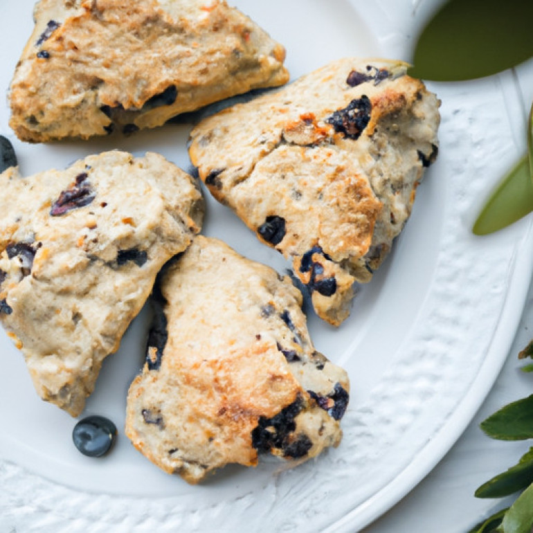 Savory Blueberry Maple Scones - A Delectable Twist!