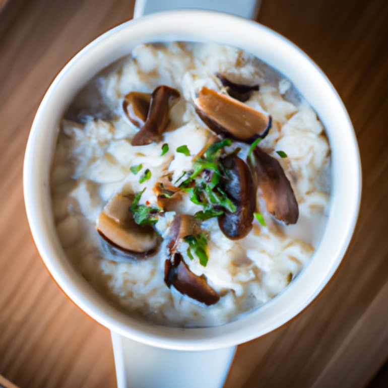 Savory Mushroom Rice Soup: A Delicious Twist