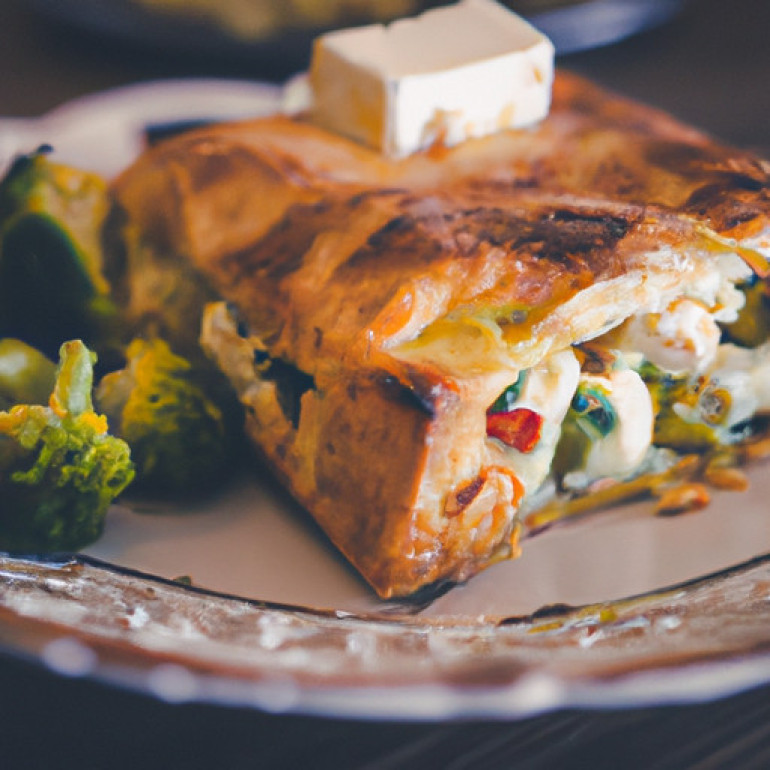 Savory Garden Vegetable Cheese Pie Recipe