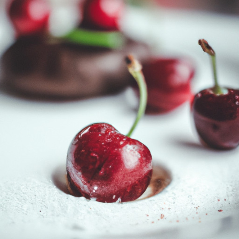 Decadent Chocolate Cherry Fondant Recipe