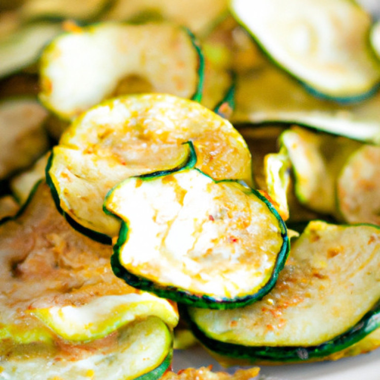 Deliciously Crispy Zucchini Ranch Chips Recipe
