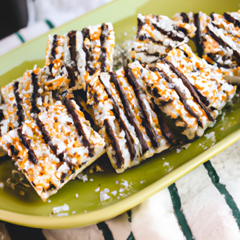 Ultimate Coconut Caramel Chocolate Crunch Delight