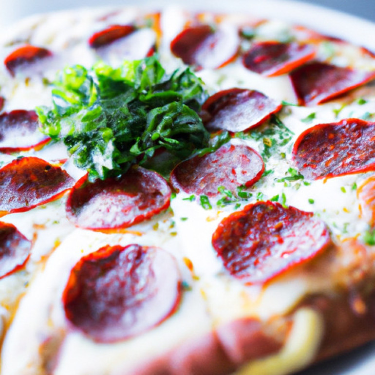 Irresistible Pepperoni Chaffle Pizzas: A Cheesy Twist!