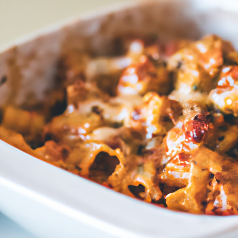 Irresistible Buffalo Chicken Pasta Bake Recipe