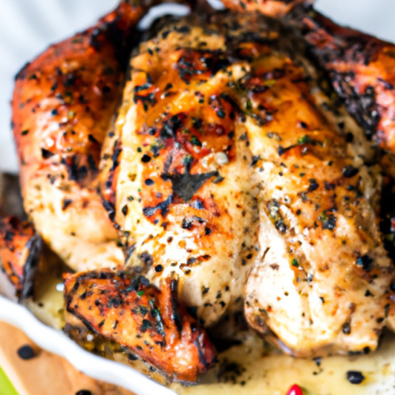 Delicious Spiced Buttermilk Chicken Baked to Perfection