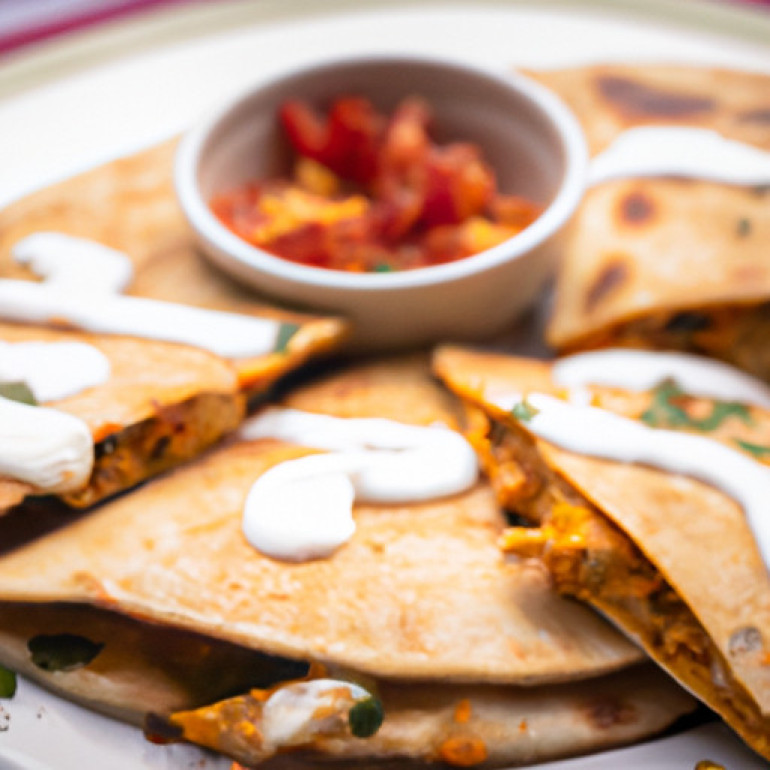 Zesty Buffalo Chicken Quesadilla: A Simple and Flavorful Twist