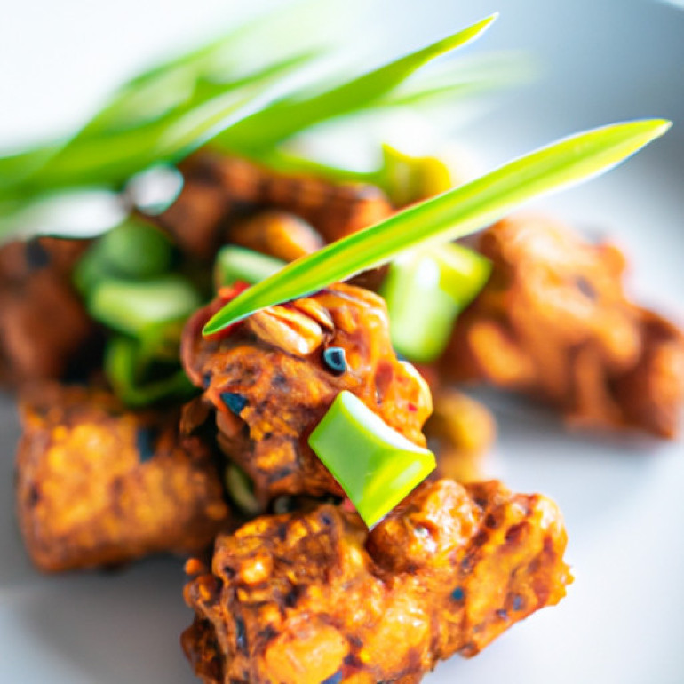 Savory and Crispy Tempeh Buffalo Bites