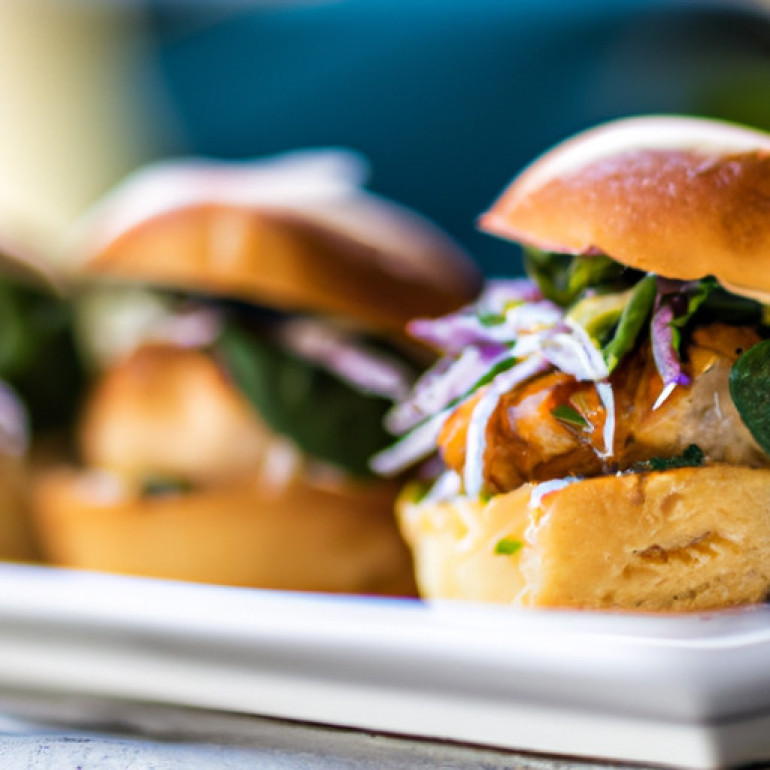 Sizzling Buffalo Chicken Sliders: A Flavorful Twist