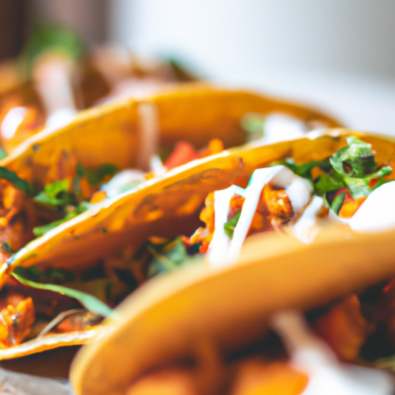 Sizzling Buffalo Chicken Taco Delight