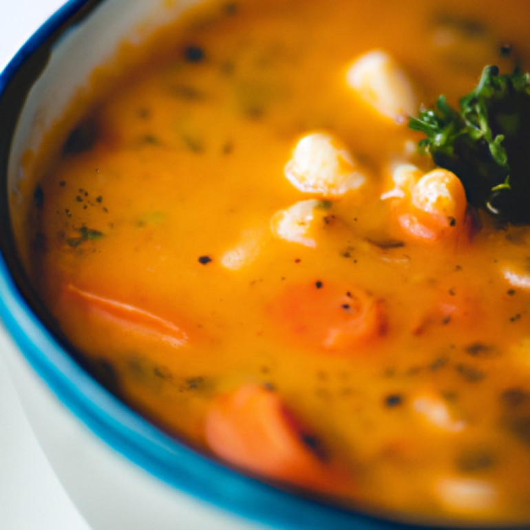 Savory Buffalo Chicken and Blue Cheese Soup Recipe