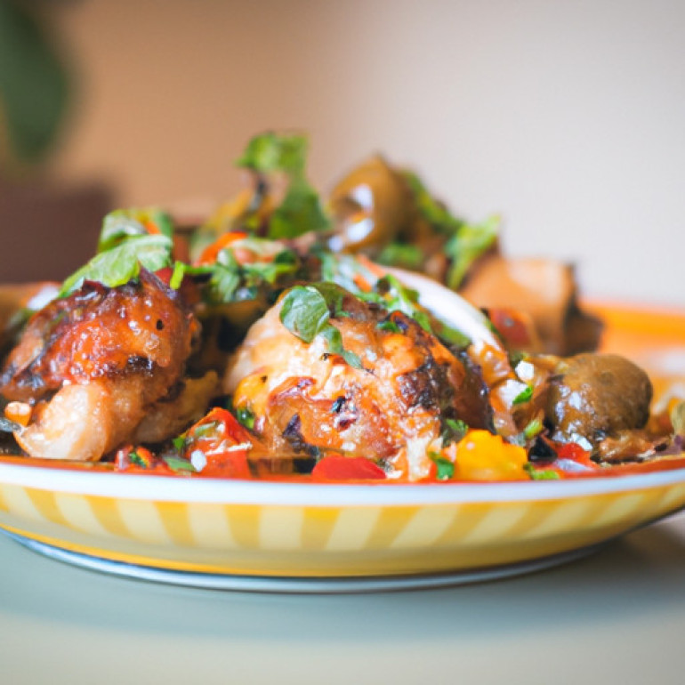 Savory Slow Cooker Cuban Chicken Recipe