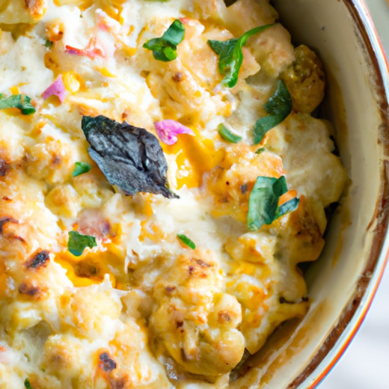 Deliciously Creamy Cauliflower Gratin: A Flavorful Twist