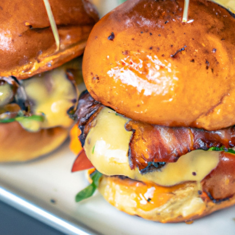 Ultimate Bacon Cheeseburgers: Mouthwatering Steak Sauce Twist